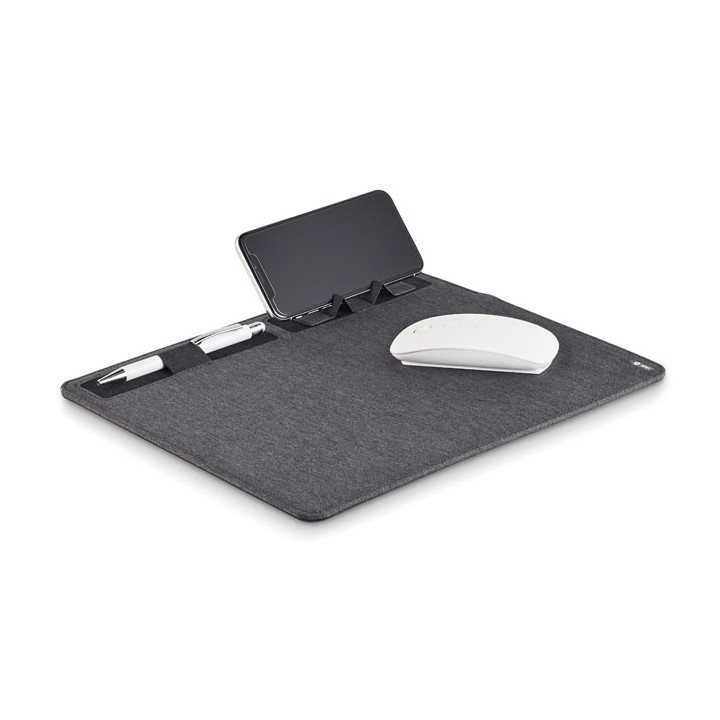 Tapis de souris RPET chargeur 15W