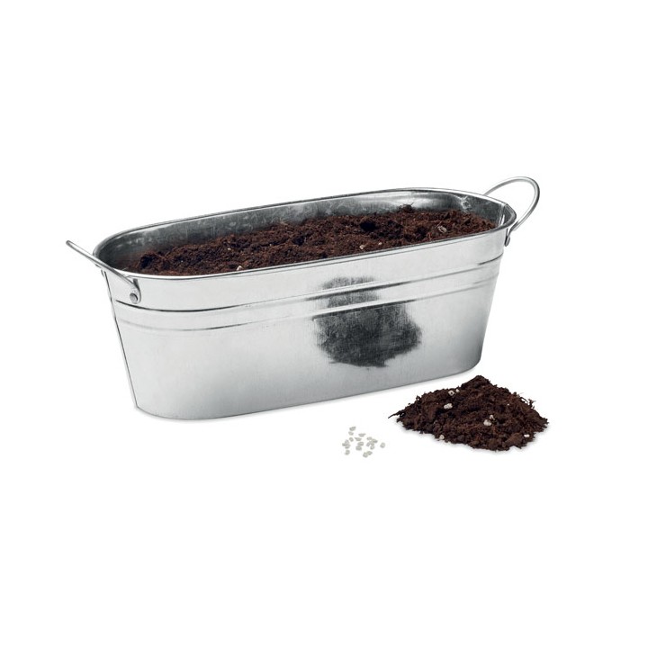 Bac en zinc & herbes aromatique