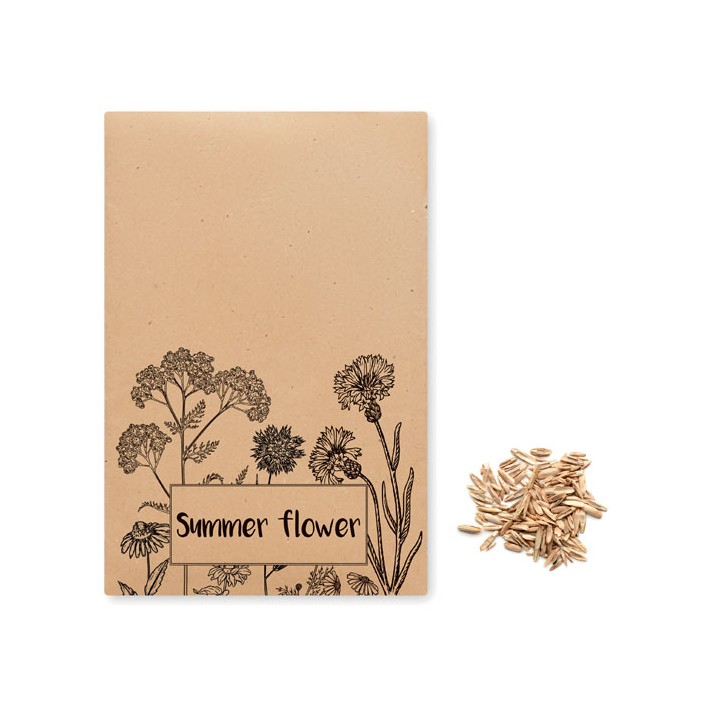 Enveloppe graines fleurs sauvag