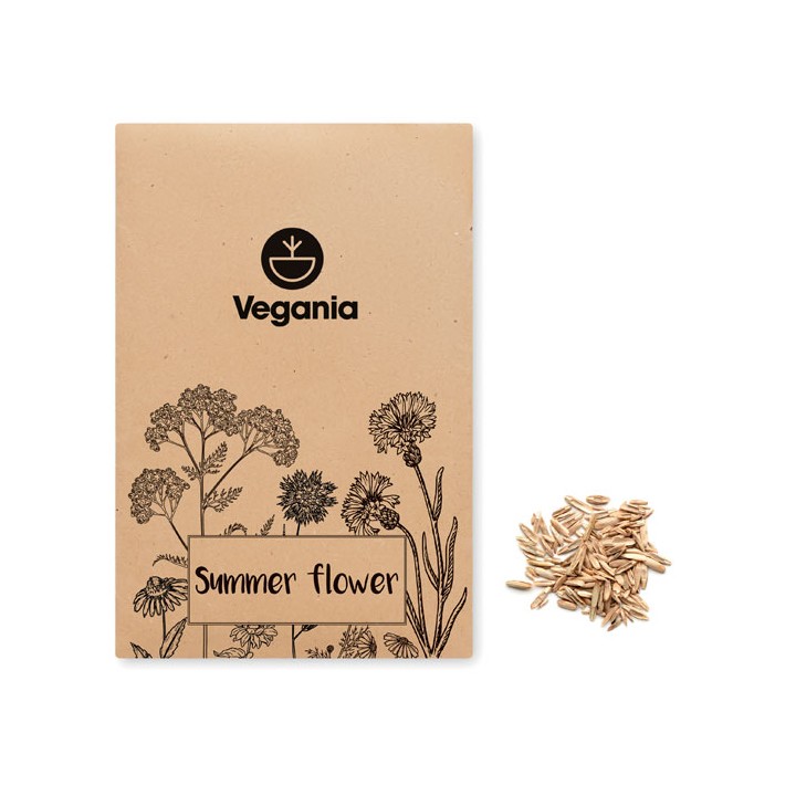 Enveloppe graines fleurs sauvag