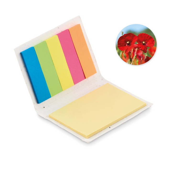 Bloc-notes en papier à planter