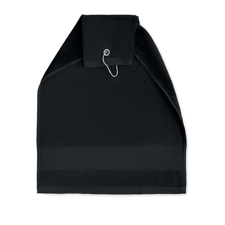 Serviette de golf en coton avec