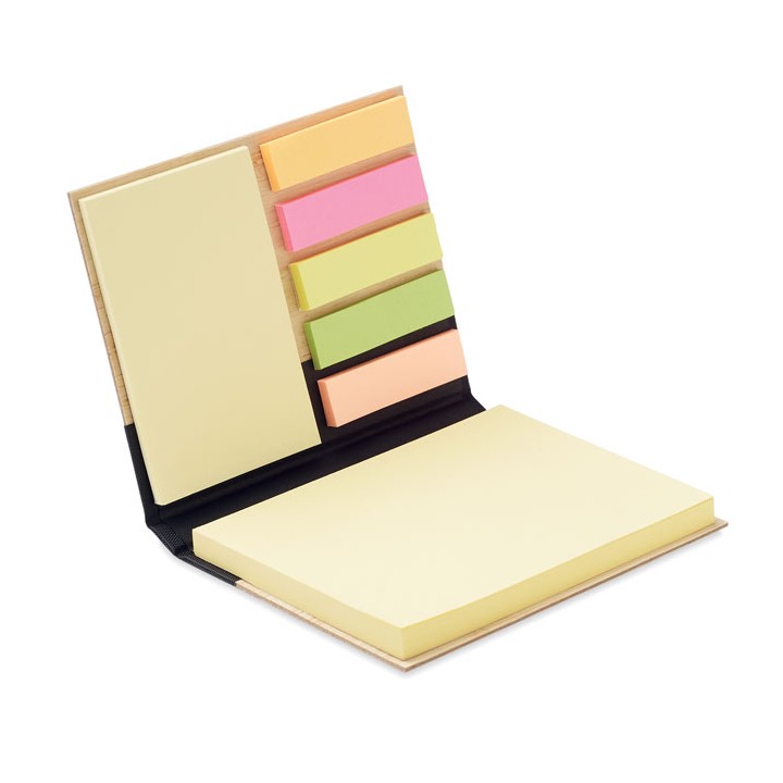 Notes adhésives housse en bambo