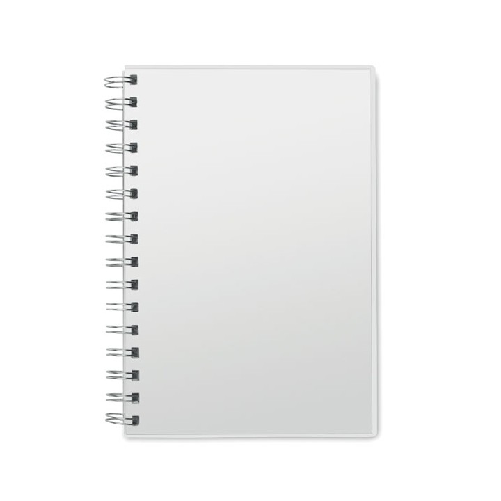 Carnet A5 à spirales en RPET