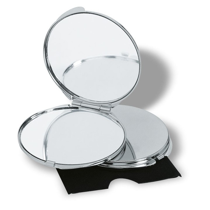 Miroir de luxe chromé