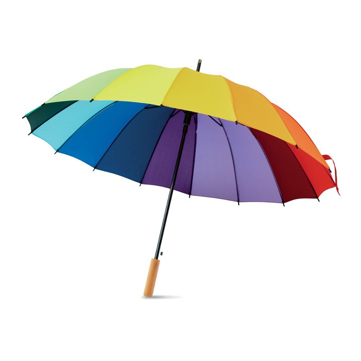 Parapluie arc-en-ciel 27 "