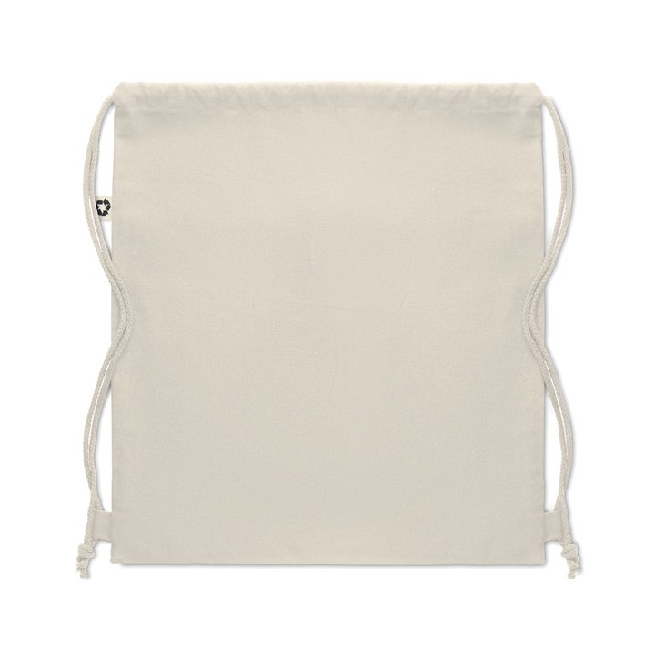 Sac à cordon en coton recyclé