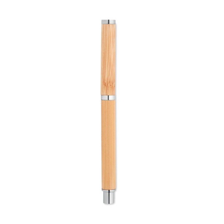 Stylo encre gel en bambou