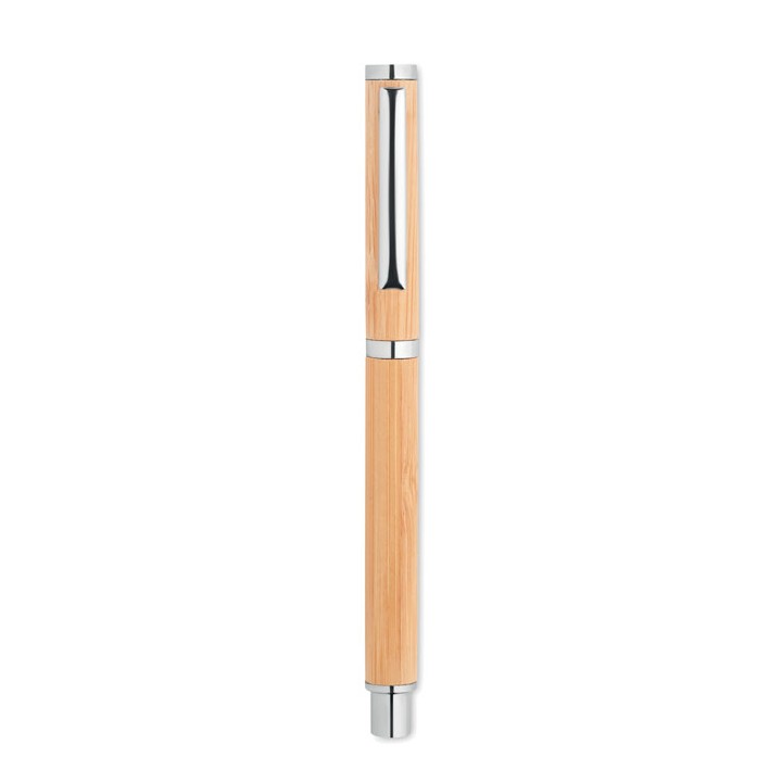 Stylo encre gel en bambou