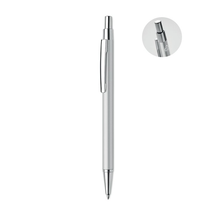 Stylo bille aluminium recyclé