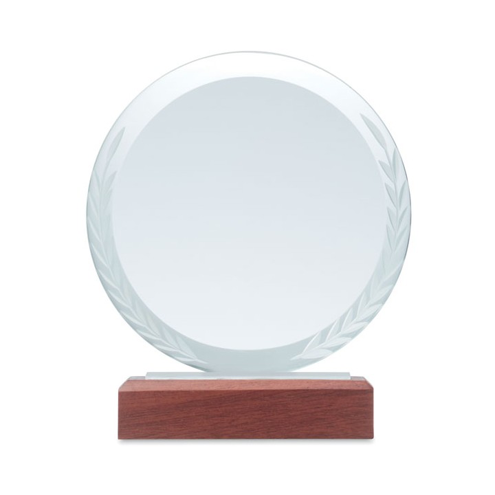 Plaque trophée ronde