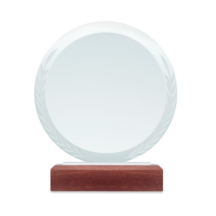 Plaque trophée ronde