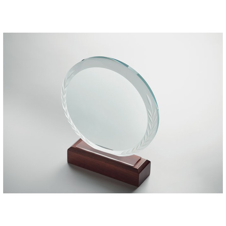 Plaque trophée ronde
