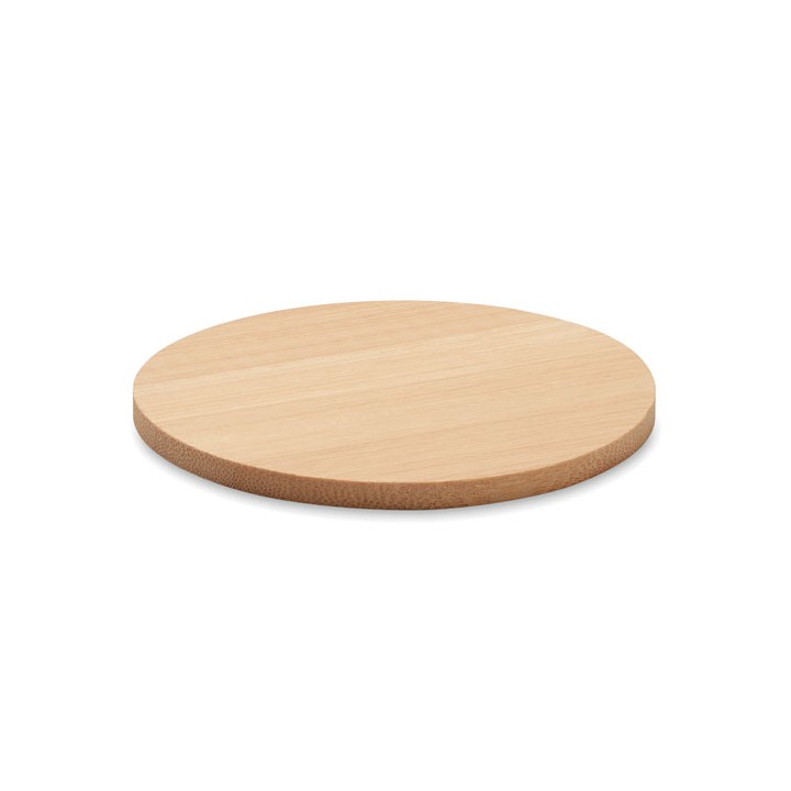 Sous-verre rond en bambou