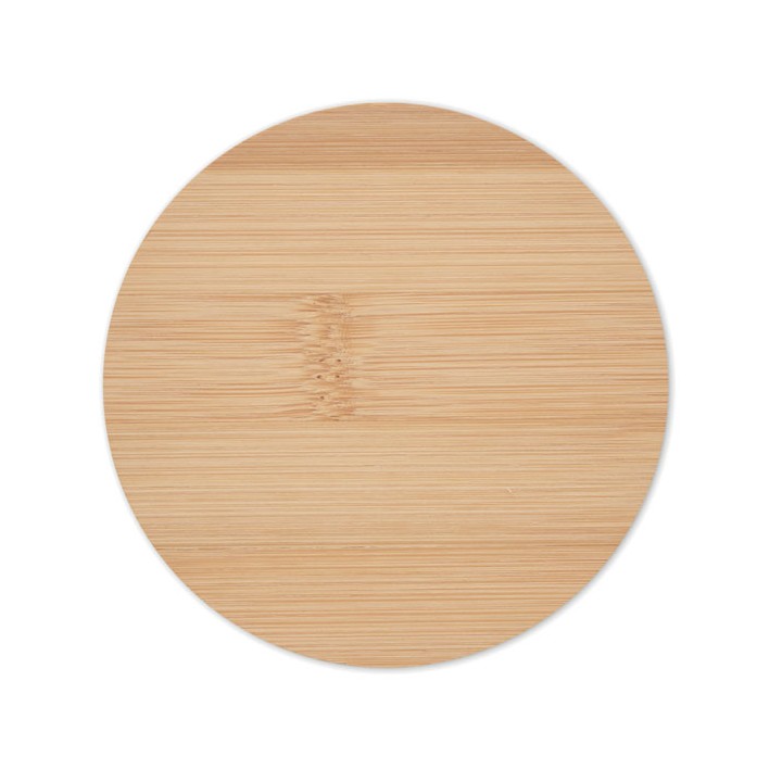 Sous-verre rond en bambou