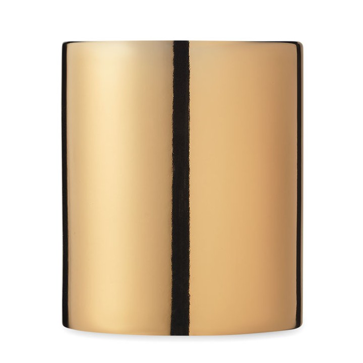 Tasse en céramique métalisée