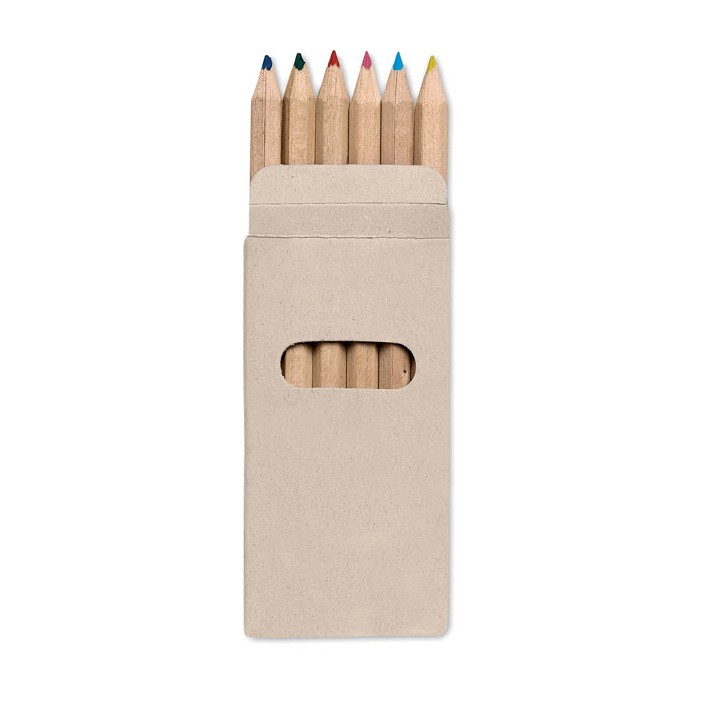 6 Crayons de couleur