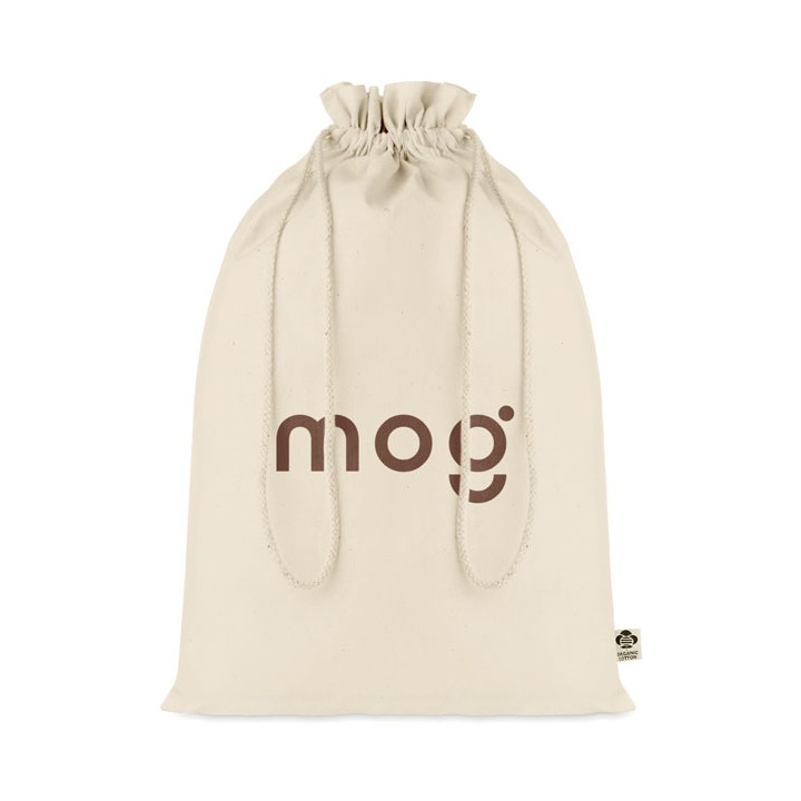 Sac cadeau coton biologique L