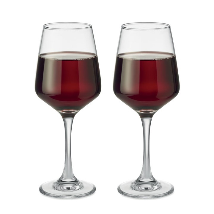 Ensemble de 2 verres à vin