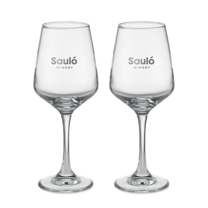 Ensemble de 2 verres à vin