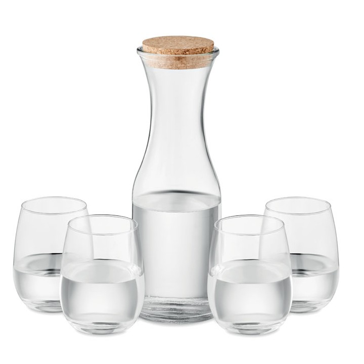 Set de boisson en verre recyclé