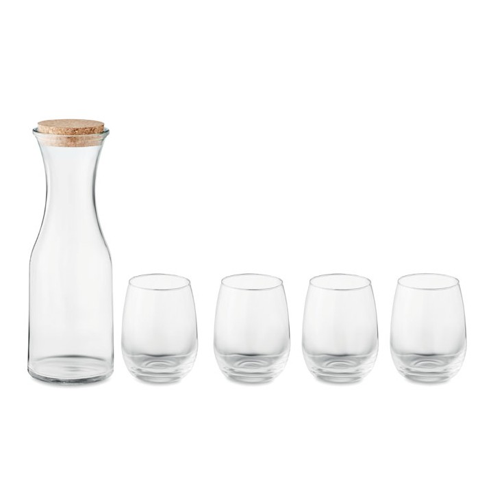 Set de boisson en verre recyclé