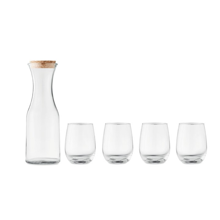 Set de boisson en verre recyclé