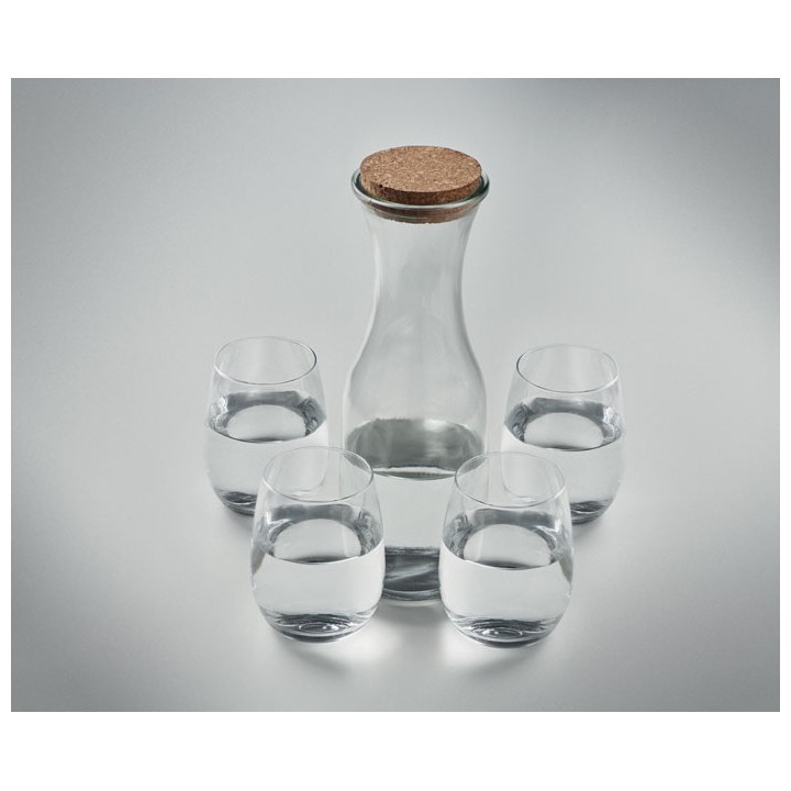 Set de boisson en verre recyclé