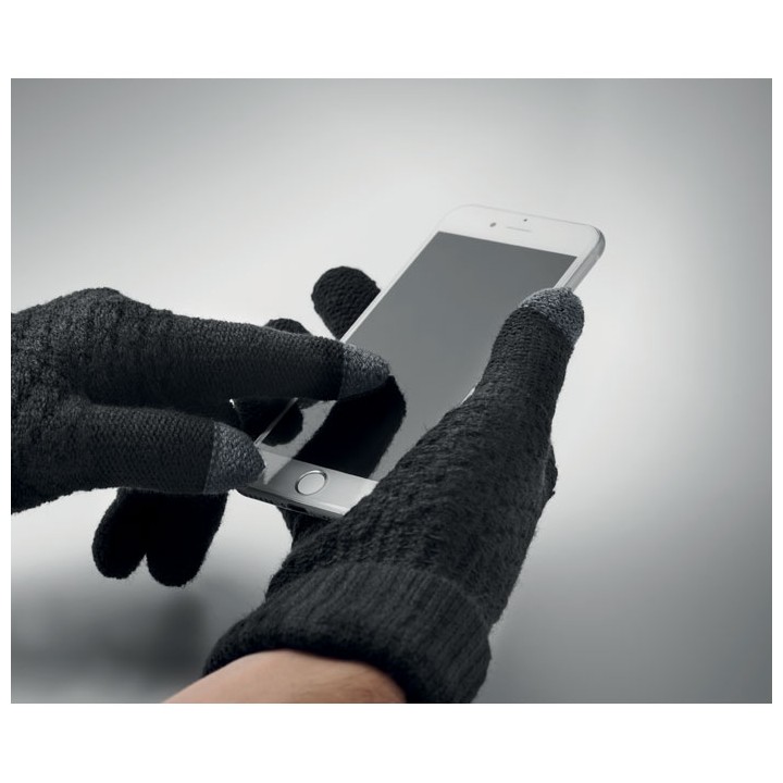Gants tactiles en RPET