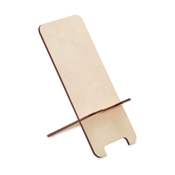 Support de téléphone en pin