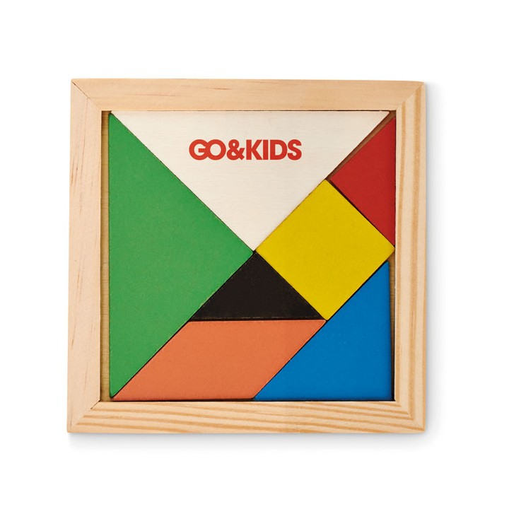Puzzle Tangram en bois
