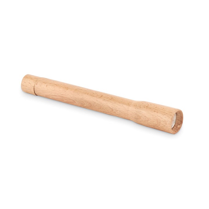 Torche en bois lumière COB