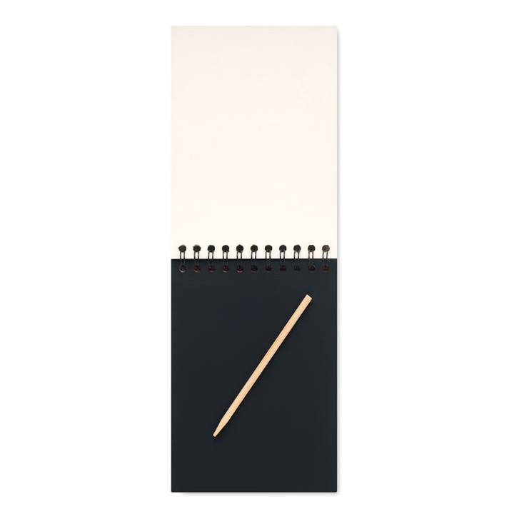 Carnet de papier à gratter