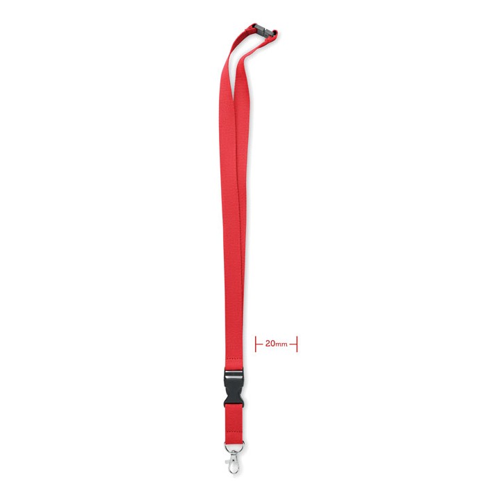 Lanyard coton 20mm