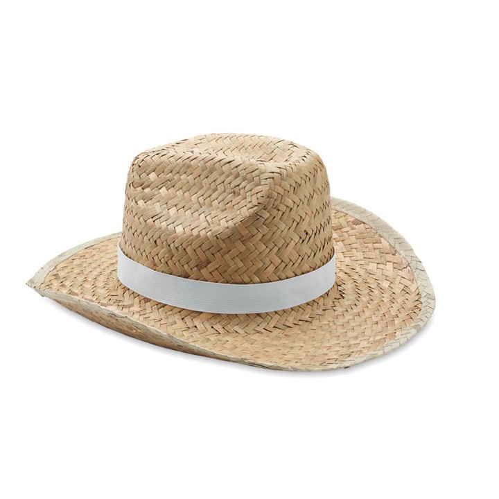 Chapeau de cow-boy en paille