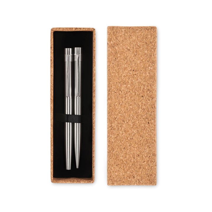 Stylos en acier inox. recyclé