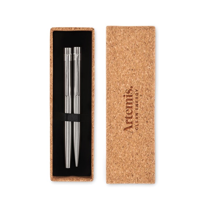 Stylos en acier inox. recyclé