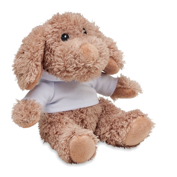 Chien en Peluche avec sweat