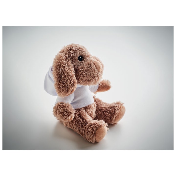 Chien en Peluche avec sweat