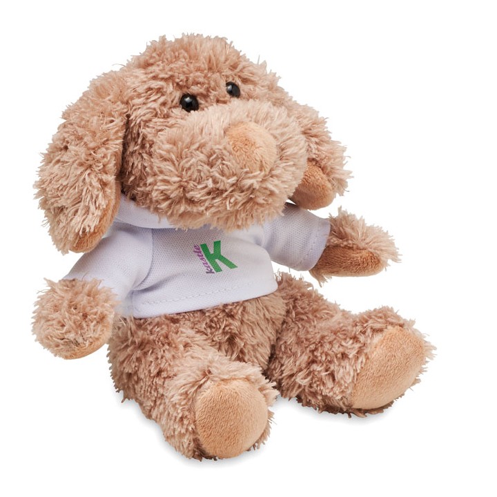 Chien en Peluche avec sweat