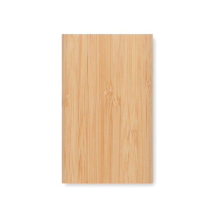 Powerbank bambou de 4000 mAh