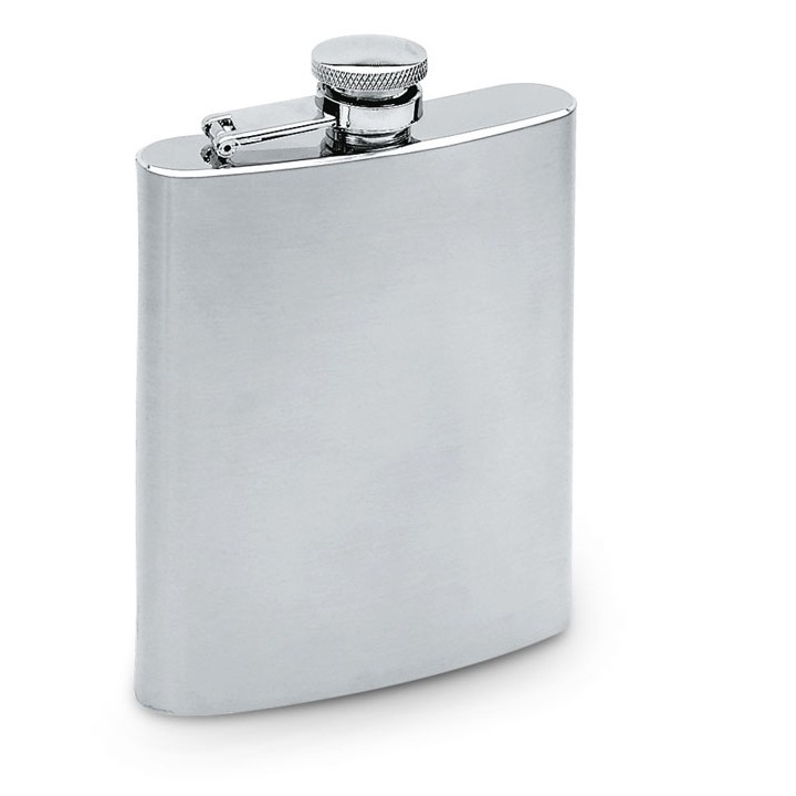 Grande flasque en inox mat
