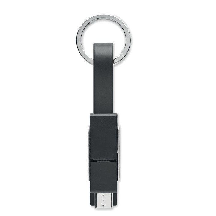 Porte-clés avec câble 4 en 1
