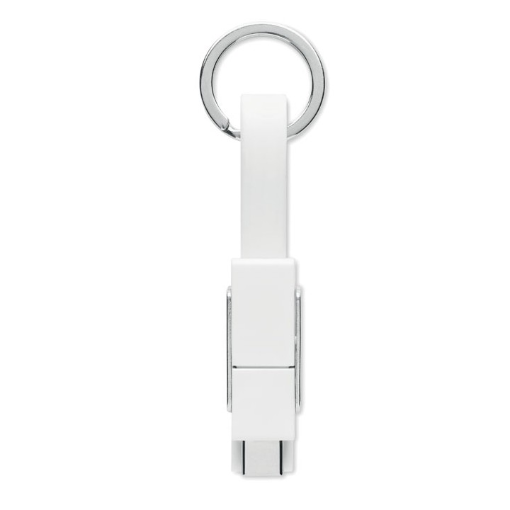 Porte-clés avec câble 4 en 1