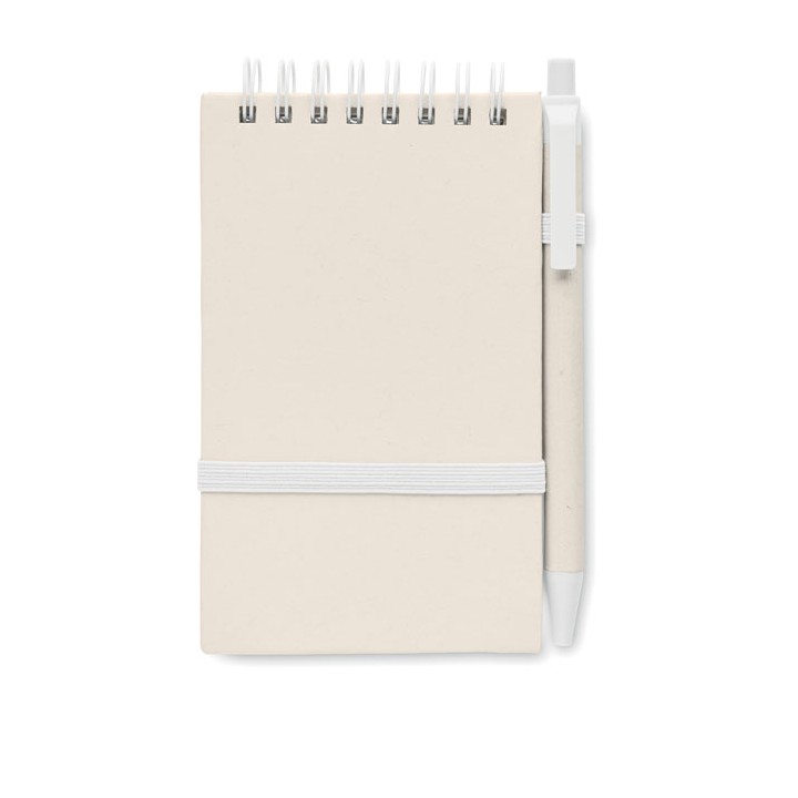Carnet en carton de lait recycl