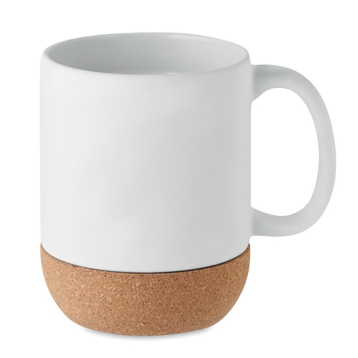 Tasse liège et céramique mate