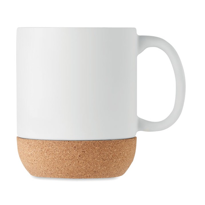 Tasse liège et céramique mate
