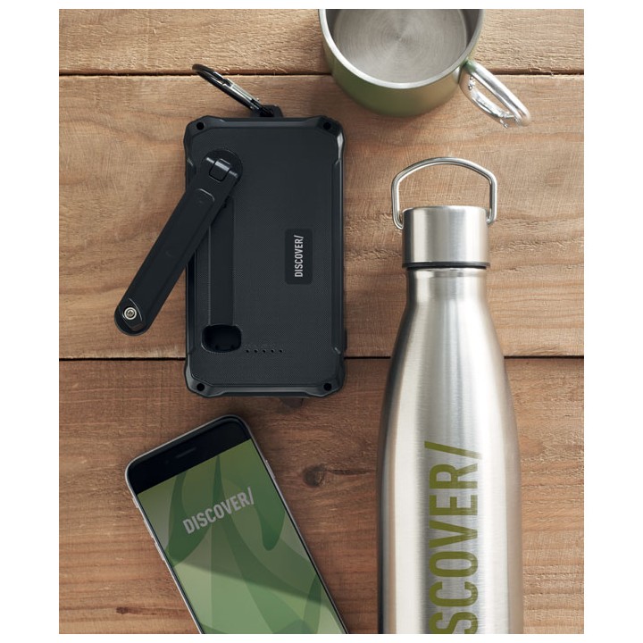 Powerbank solaire à dynamo 8000 mA