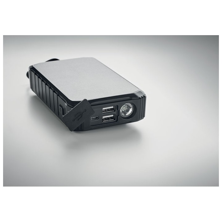 Powerbank solaire à dynamo 8000 mA