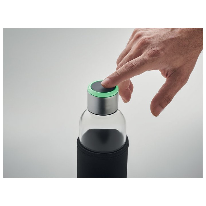 Bouteille à rappel en verre